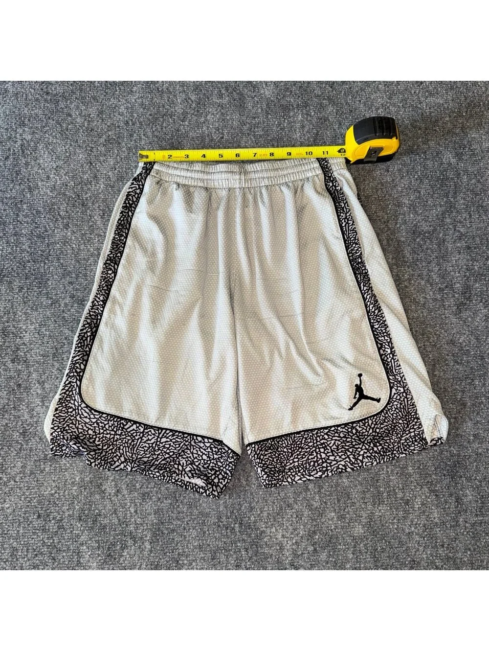Nike Air Jordan Baggy Mesh Hoop Shorts Mens XS Vtg y2k 90s Rare